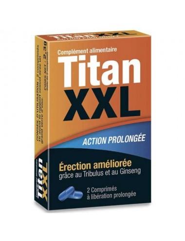 TITAN XXL ERECTION ET AUGMENTER LA TESTOSTàRONE 2 PILULES - Aphrodisiaques - Labophyto