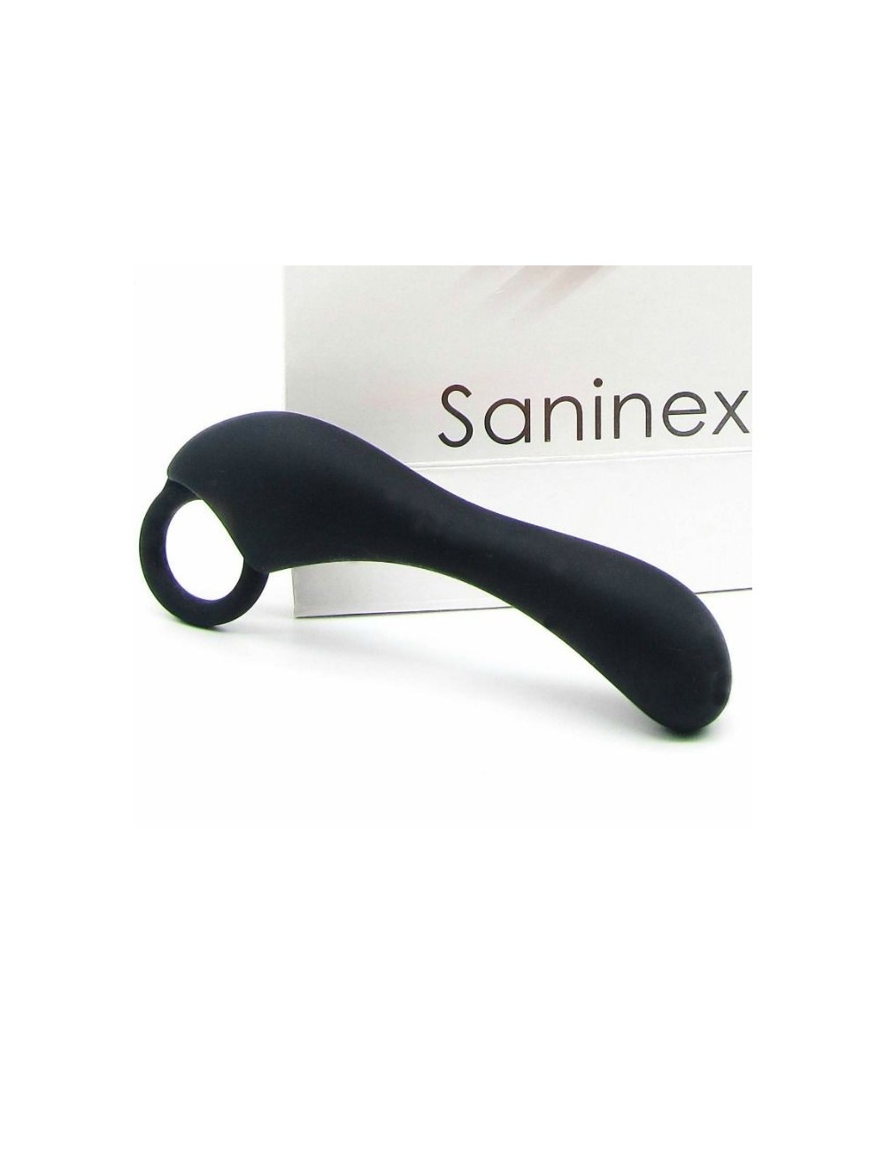Sextoys - Godes & Plugs - STIMULATEUR SANINEX DUPLEX SEXE ANAL ORGASMIQUE UNISEXE NOIR - SANINEX SEXTOYS