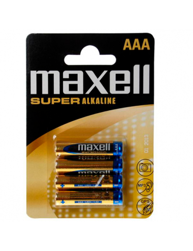 Sextoys - Accessoires - MAXELL SUPER ALCALINE AAA LR03 4UDS - Maxell
