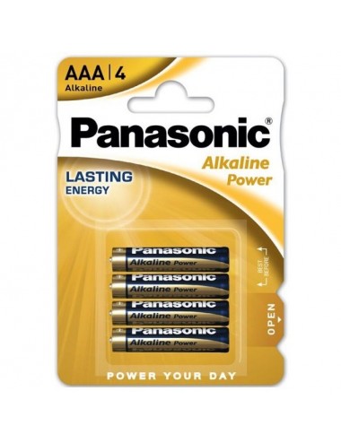 Sextoys - Accessoires - BATTERIE PANASONIC BRONZE AAA LR03 4U - Panasonic
