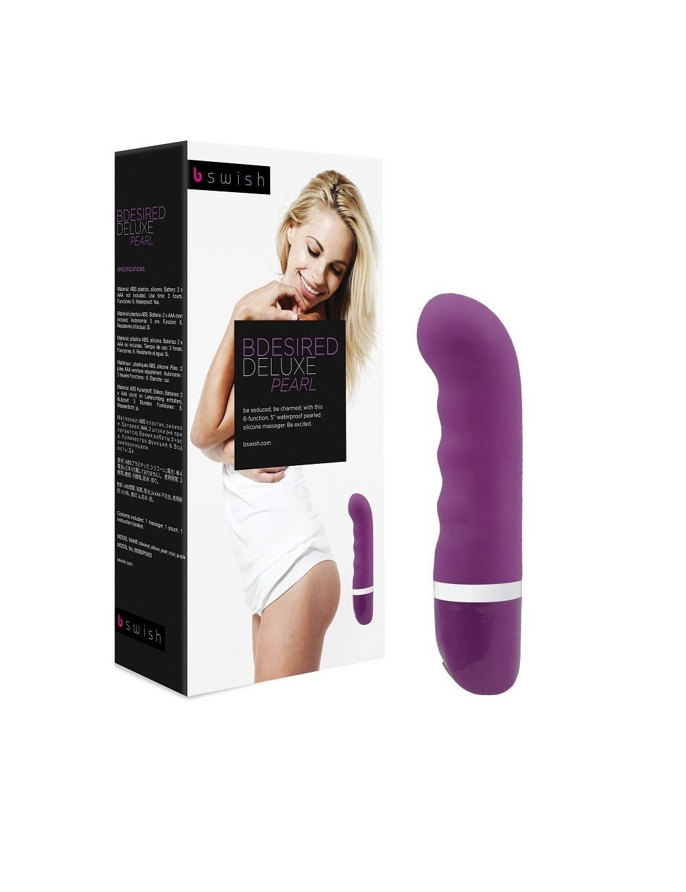 Sextoys - Vibromasseurs - BDESIRED DELUXE PEARL ROYAL VIOLET - B Swish