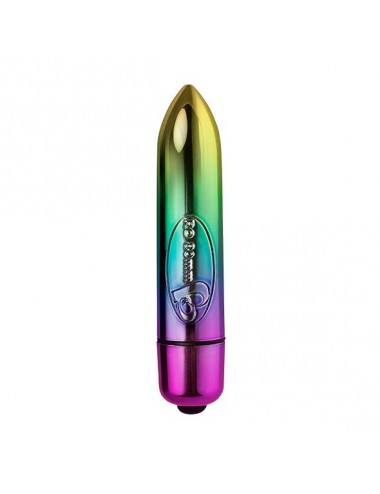 Sextoys - Masturbateurs & Stimulateurs - ROCKS-OFF - RO-80MM 7-SPEED RAINBOW - Rocks-off