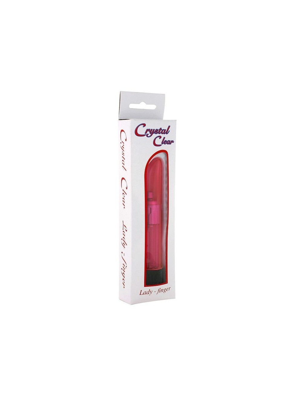 Sextoys - Masturbateurs & Stimulateurs - SEVENCREATIONS CRYSTAL CLEAR VIBRATOR LADY PINK - Seven Creations