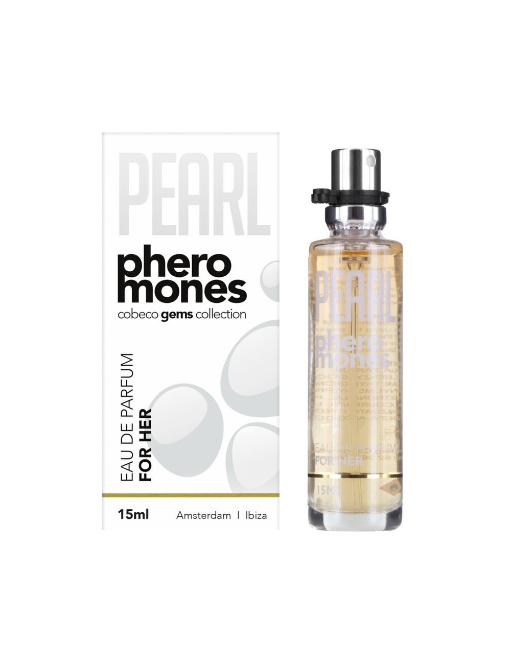 PHÃROMONES PERLE EAU DE PARFUM POUR ELLE 15 ML - Aphrodisiaques - Cobeco - Beauty