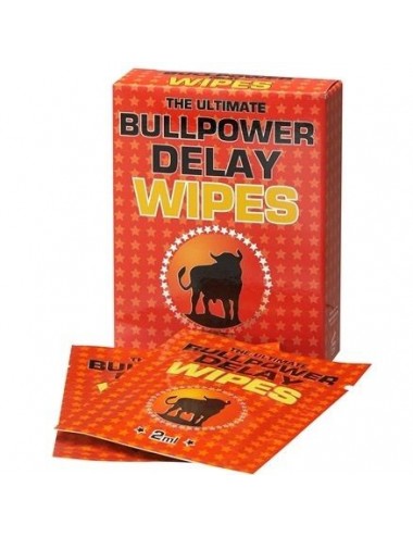 LINGETTES DE RETARD BULLPOWER (6 X 2 ML) - Aphrodisiaques - Cobeco Pharma