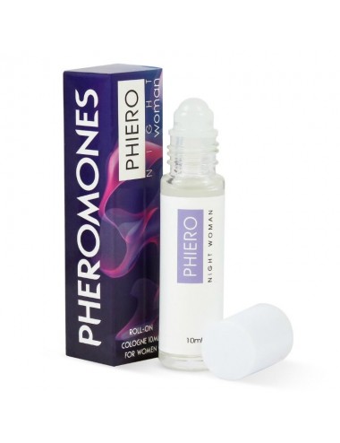 PHIERO NIGHT WOMAN. PARFUM AUX PHÃROMONES EN FORMAT ROLL-ON POUR FEMME - Aphrodisiaques - 500cosmetics