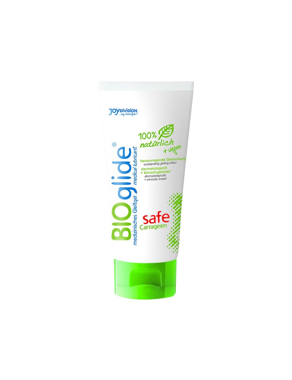 BIOGLIDE SAFE AVEC LUBRIFIANT CARRAGEEN 100 ML - Huiles de massage - JOYDIVISION BIOGLIDE