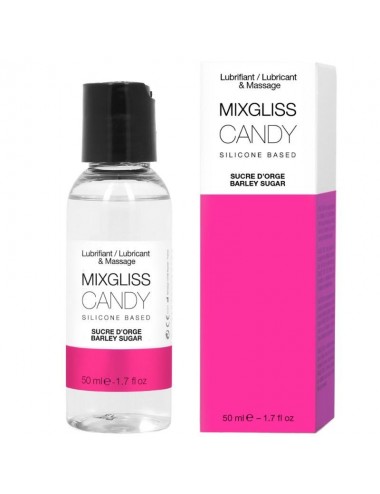 MIXGLISS CANDY LUBRIFIANT SILICONE 50 ML - Huiles de massage -