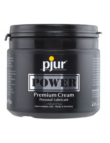 PJUR POWER PREMIUM CRÃME LUBRIFIANT 500 ML - Huiles de massage - Pjur