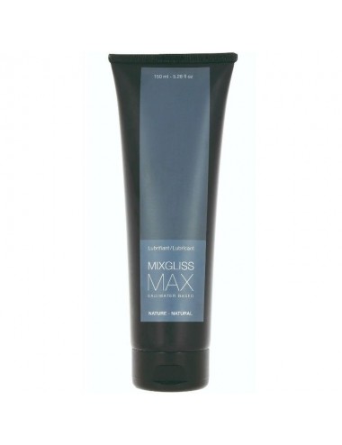 MIXGLISS MAX LUBRIFIANT Ã BASE D'EAU LUBRIFICATION EXTRA 150 ML - Huiles de massage -