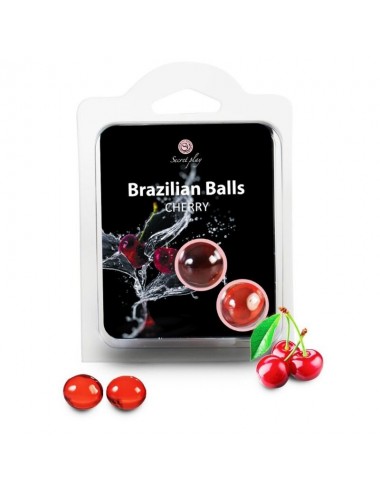 Sextoys - Jeux coquins - BALLES BRÃSILIENNES CHERRY SET 2 BALLS - Secretplay Cosmetic