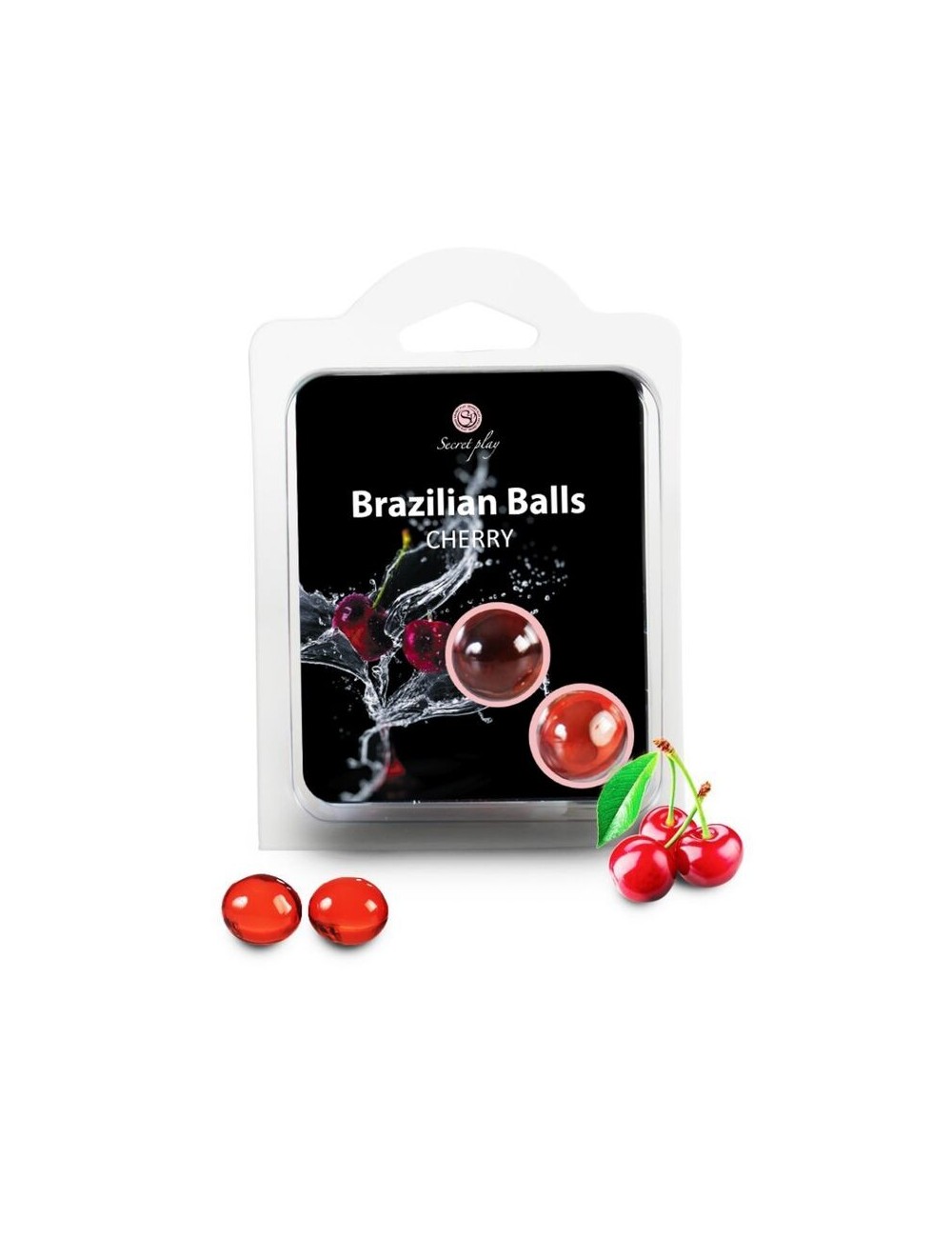 Sextoys - Jeux coquins - BALLES BRÃSILIENNES CHERRY SET 2 BALLS - Secretplay Cosmetic