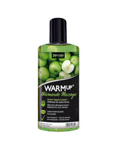 AQUAGLIDE - HUILE DE MASSAGE WARMUP POMME VERTE - 150 ML - Huiles de massage - JOYDIVISION WARMUP