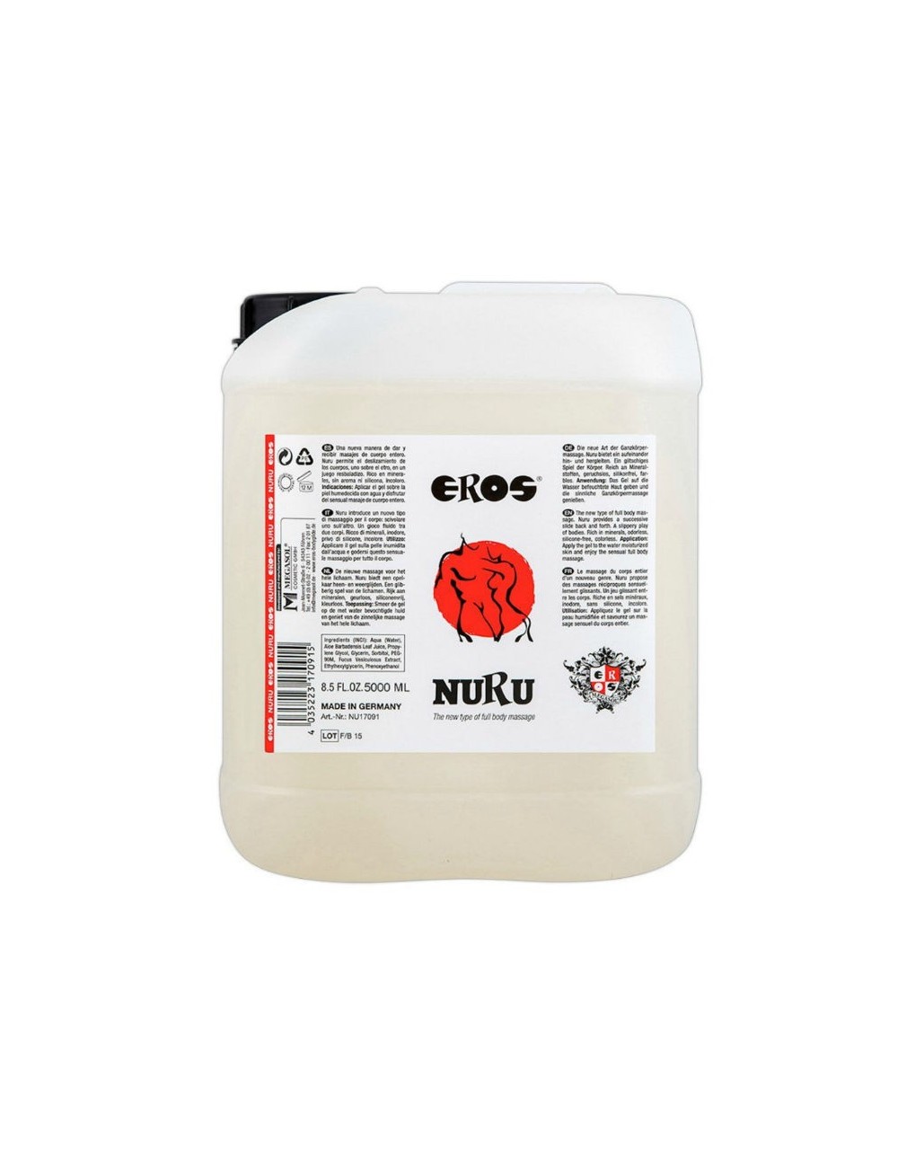 MASSAGE EROS NURU 5000ML - Huiles de massage - Eros Classic Line