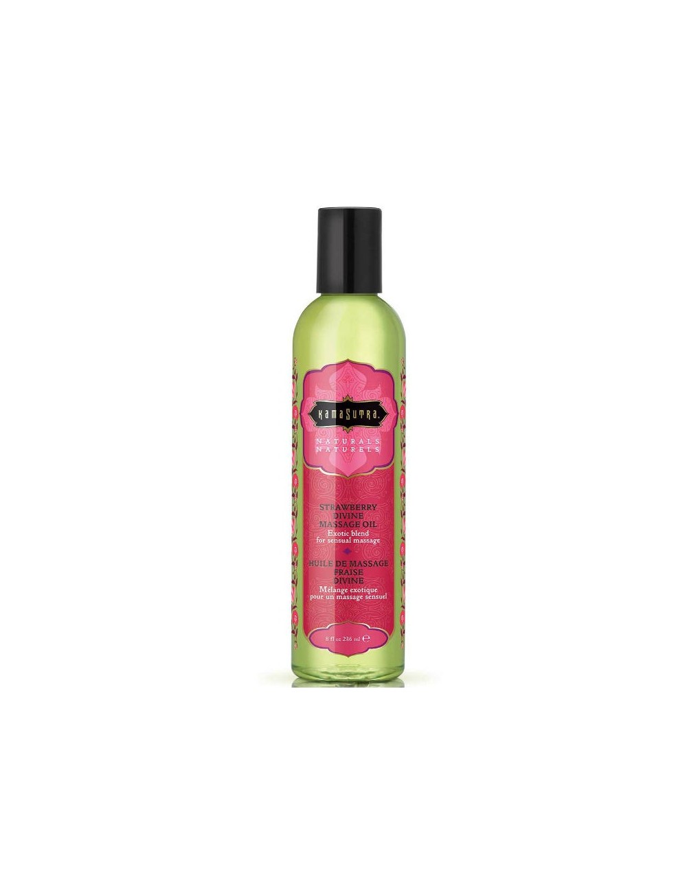 KAMASUTRA NATURALS MASSAGE HUILE FRAISE - Huiles de massage - Kamasutra Cosmetics