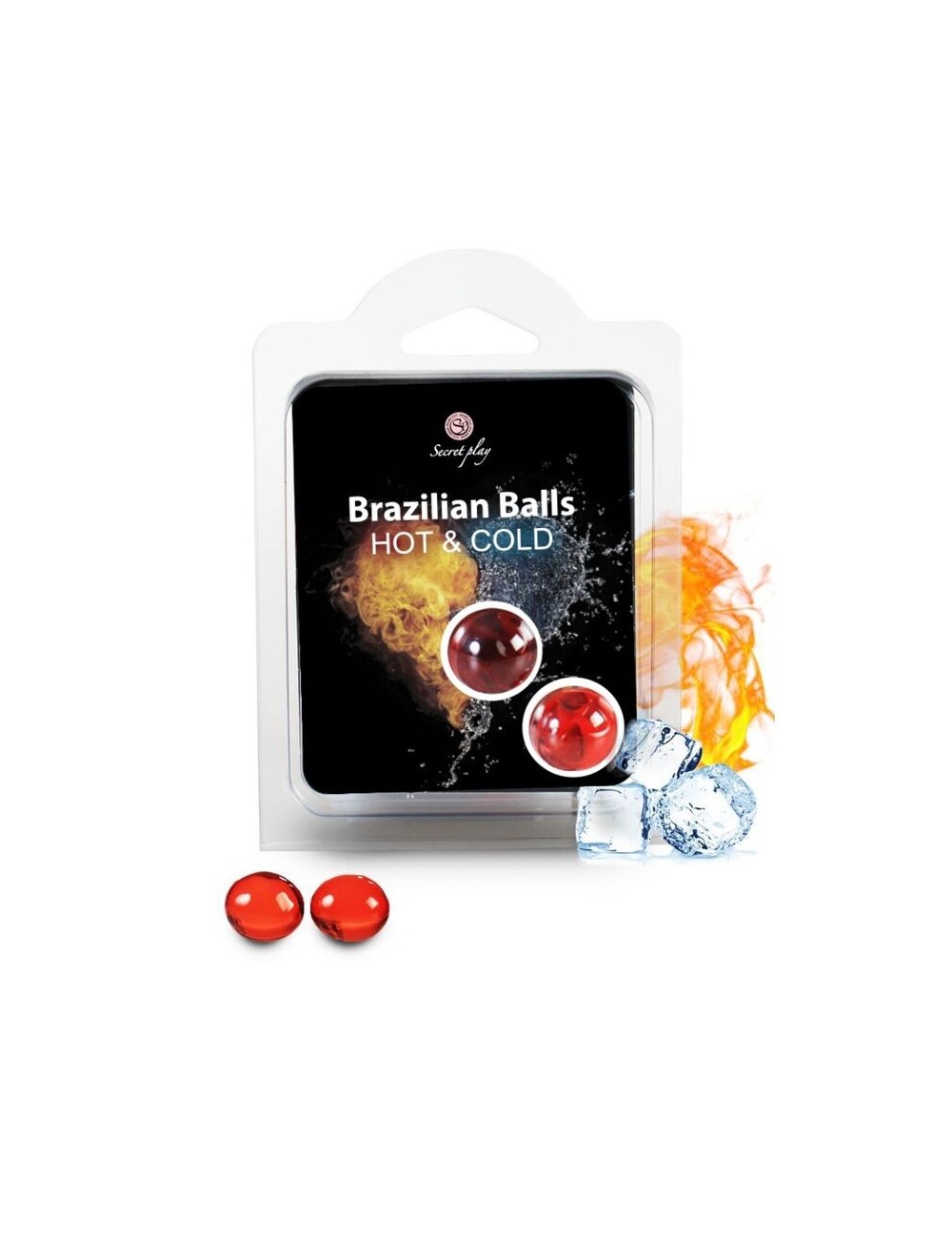 Sextoys - Jeux coquins - BALLES BRÃSILIENNES EFFET CHALEUR ET FROID 2 UNITES - Secretplay Cosmetic Sextoys - Jeux coquins - BALLES BRÃSILIENNES EFFET CHALEUR ET FROID 2 UNITES - Secretplay Cosmetic
