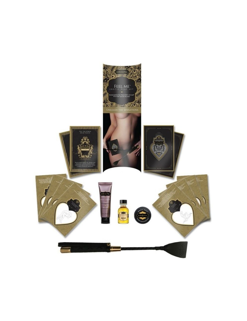 Sextoys - Jeux coquins - ENSEMBLE DE JEU ÃROTIQUE FEEL ME KAMASUTRA - Kamasutra Cosmetics