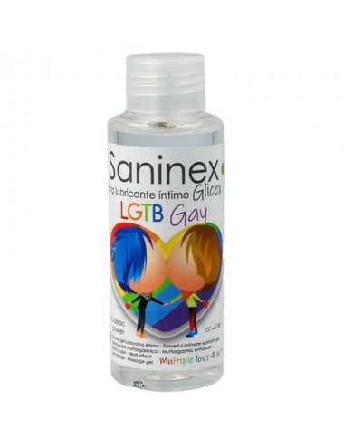 Sextoys - Lubrifiants - SANINEX LUBRIFIANT EXTRA INTIME GLICEX GAY 100 ML - Saninex Oils/lubes