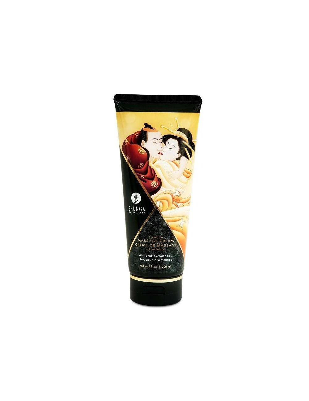 SHUNGA MASSAGE CREAM KISSABLE AMAND SWEETNESS 200ML - Huiles de massage - Shunga Massage Cream