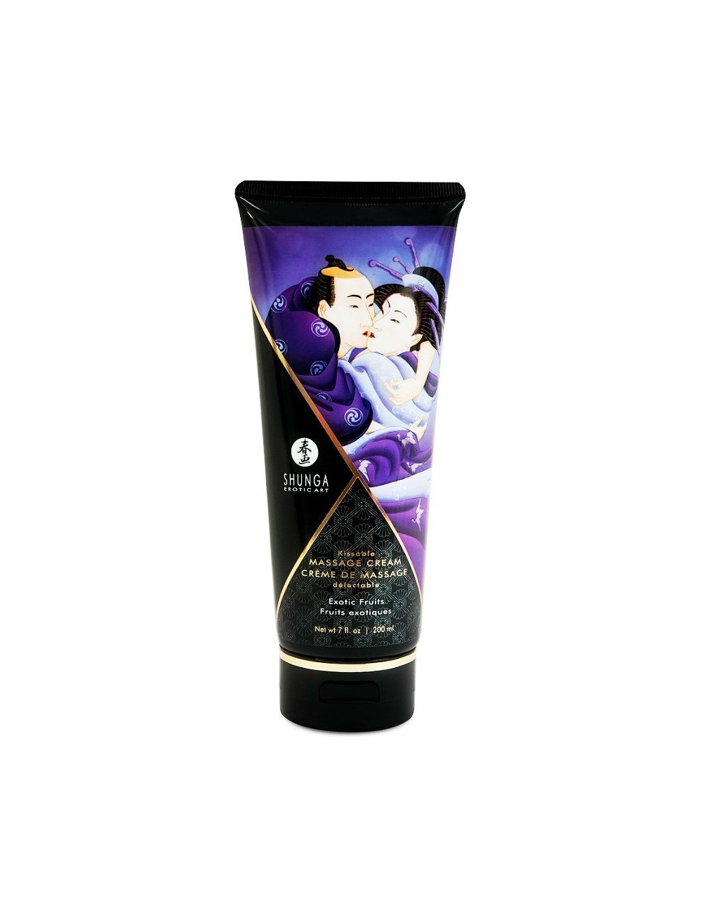 SHUNGA MASSAGE CREAM KISSABLE FRUITS EXOTIQUES 200ML - Huiles de massage - Shunga Massage Cream SHUNGA MASSAGE CREAM KISSABLE FRUITS EXOTIQUES 200ML - Huiles de massage - Shunga Massage Cream