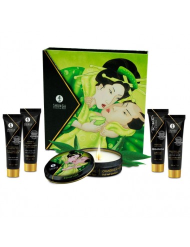 GEISHA SECRET KIT THÃ VERT EXOTIQUE - Huiles de massage - Shunga Kits