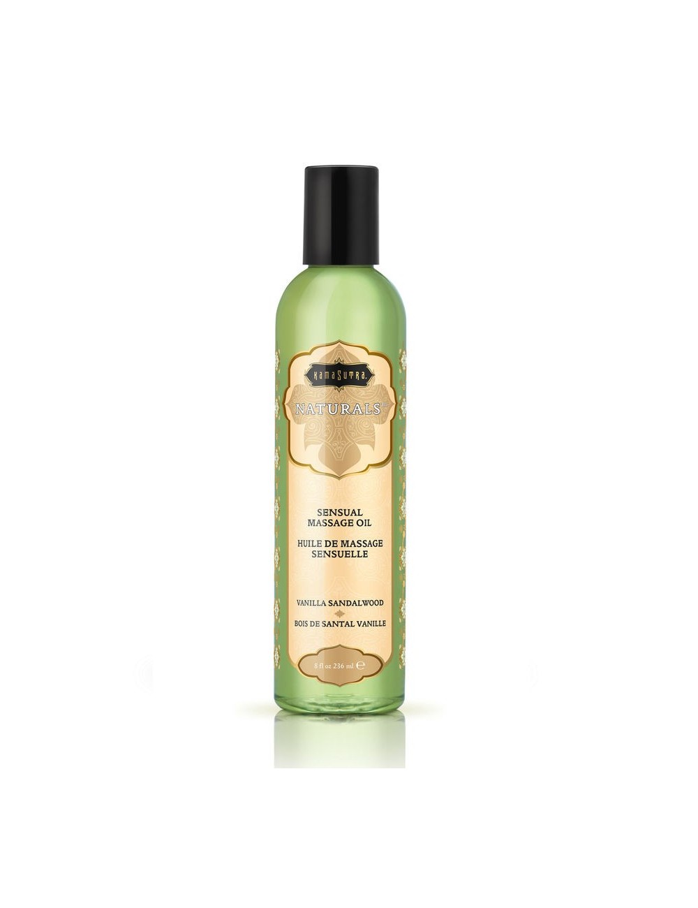 KAMASUTRA HUILE DE MASSAGE AROMATIQUE VANILLE BOIS DE SANDAL 236ML - Huiles de massage - Kamasutra Cosmetics