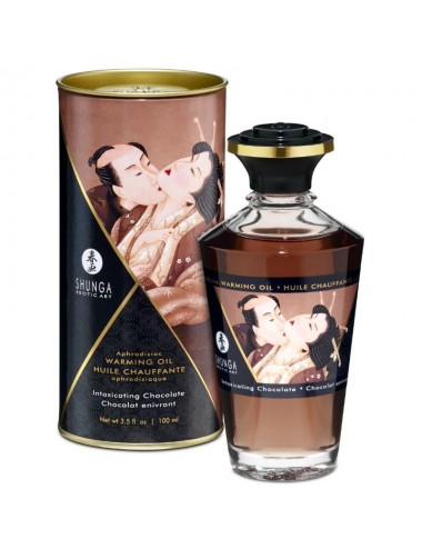 SHUNGA APHRODISIAQUE CHOCOLAT A L'HUILE CHAUFFANTE 100 ML - Huiles de massage - Shunga Oils