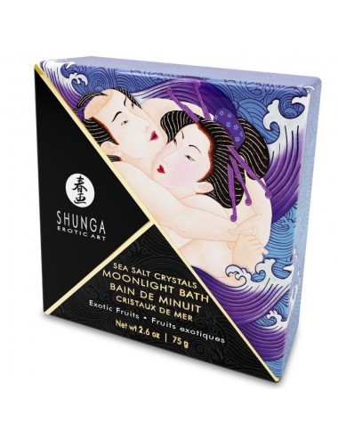 SHUNGA ORIENTAL CRYSTALS OCEANIA EXOTIC PURPLE 75GR - Huiles de massage - Shunga Bath Experience