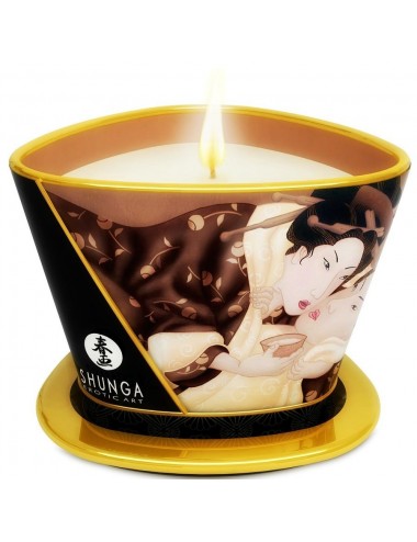 MINI CARESSE Ã LA BOUGIE MASSAGE CHOCOLAT - Bougies de massage - Shunga Candles