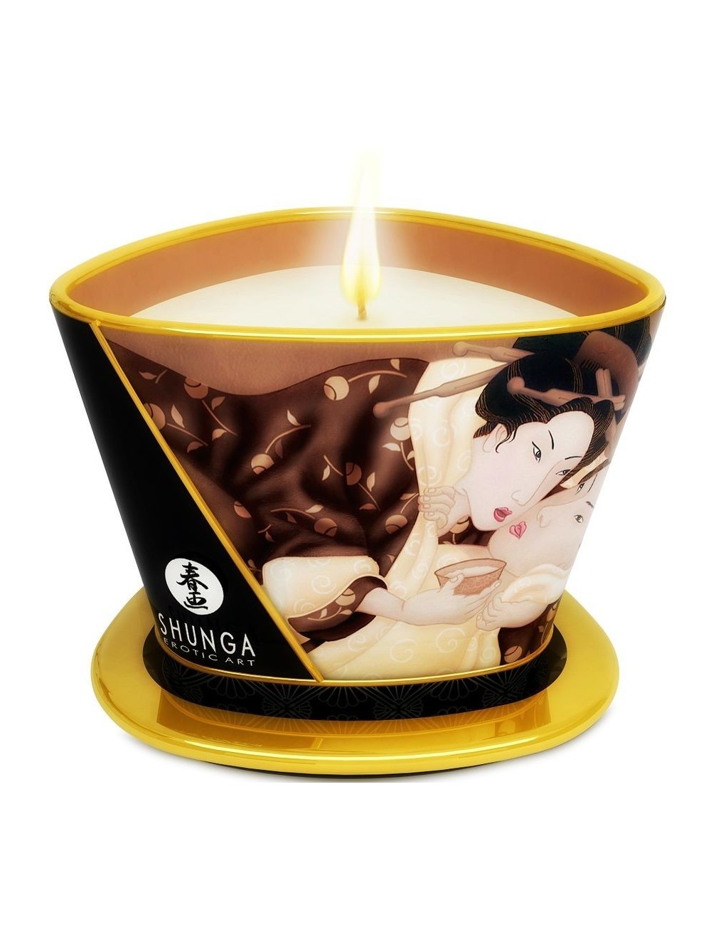 MINI CARESSE Ã LA BOUGIE MASSAGE CHOCOLAT - Bougies de massage - Shunga Candles