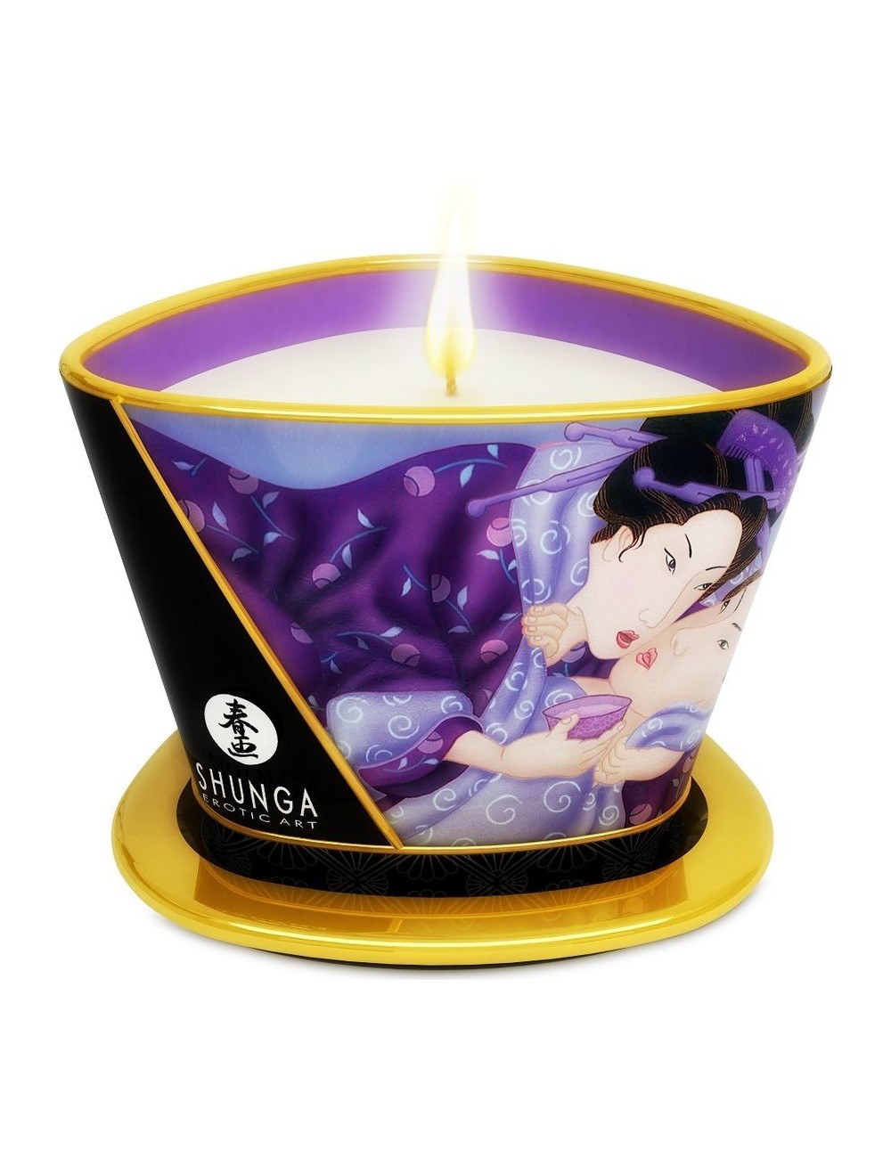 MINI CARESSE Ã LA BOUGIE BOUGIE DE MASSAGE LIBIDO FRUITS EXOTIQUES - Bougies de massage - Shunga Candles