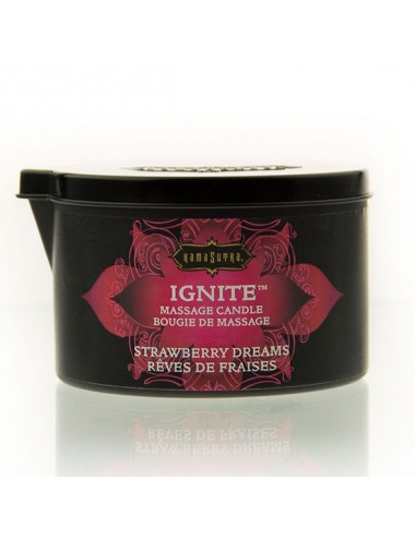 KAMA SUTRA BOUGIE DE MASSAGE RÃVES DE FRAISE - Bougies de massage - Kamasutra Cosmetics