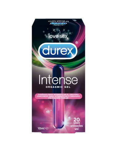 DUREX GEL LUBRIFIANT INTENSE ORGASMIQUE 10ML - Huiles de massage - Durex Lubes