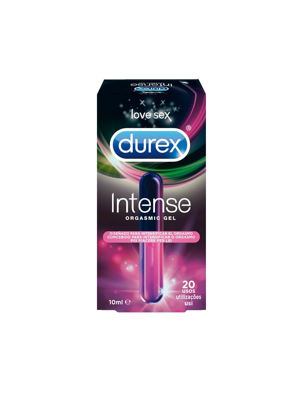 DUREX GEL LUBRIFIANT INTENSE ORGASMIQUE 10ML - Huiles de massage - Durex Lubes