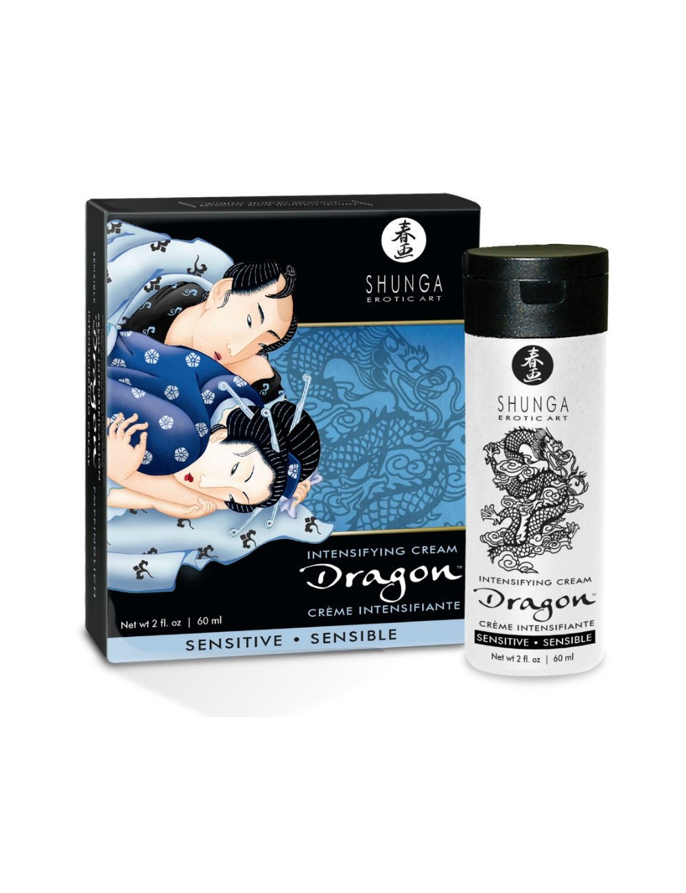 CRÈME SENSIBLE SHUNGA DRAGON POUR COUPLES - Aphrodisiaques - Shunga Aphrodisiacs