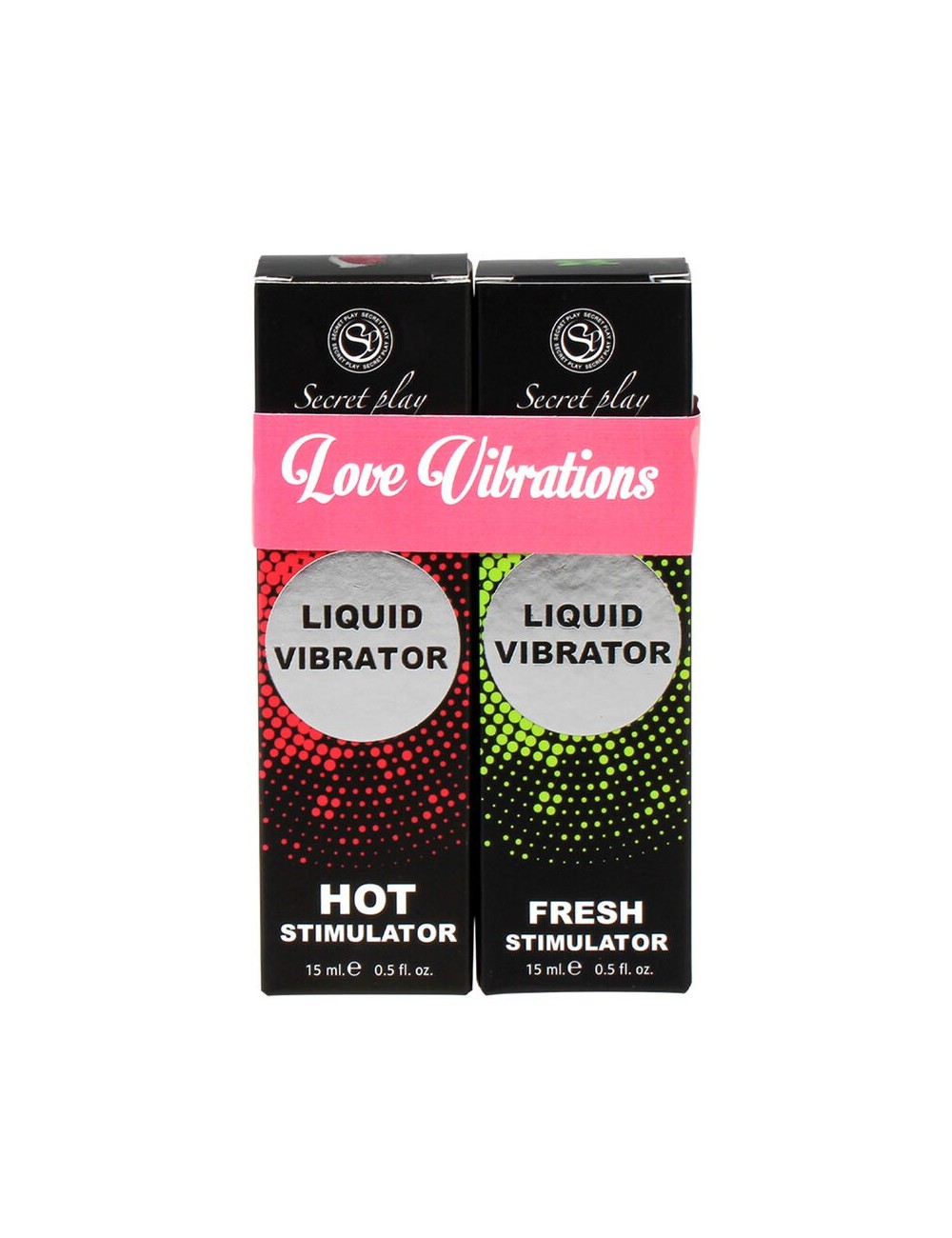 PACK DUO SECRETPLAY LOVE VIBRATIONS - Aphrodisiaques - Secretplay Cosmetic