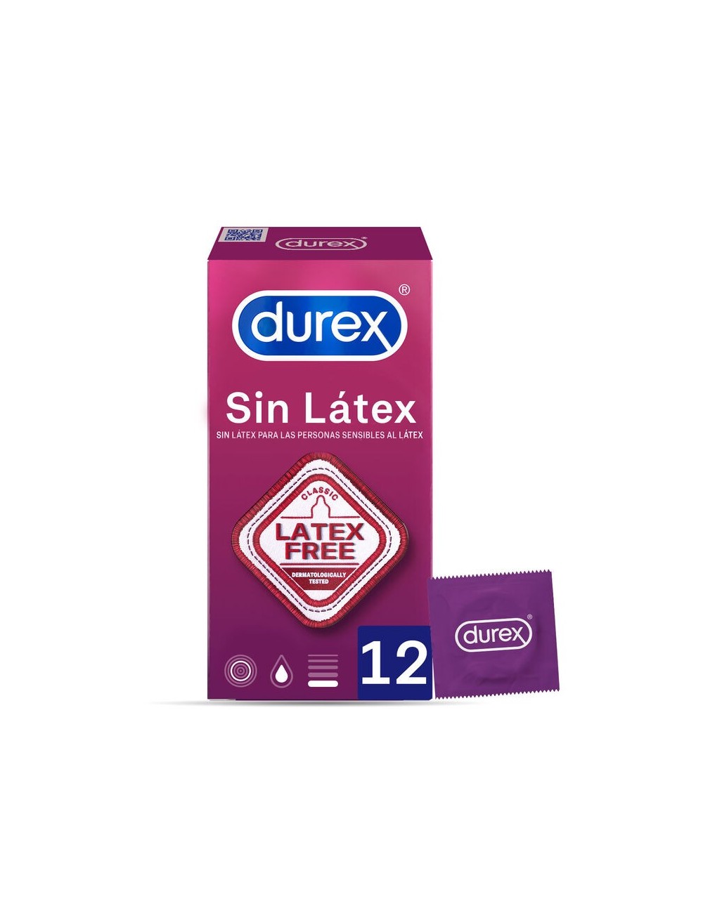 CONDOMS DUREX SANS UNITES DE LATEX 12 - Aphrodisiaques - Durex Condoms