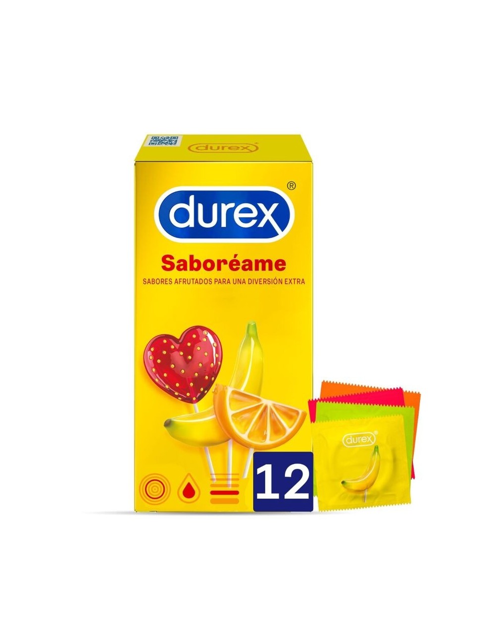 UNITES DUREX SABOREME 12 - Aphrodisiaques - Durex Condoms