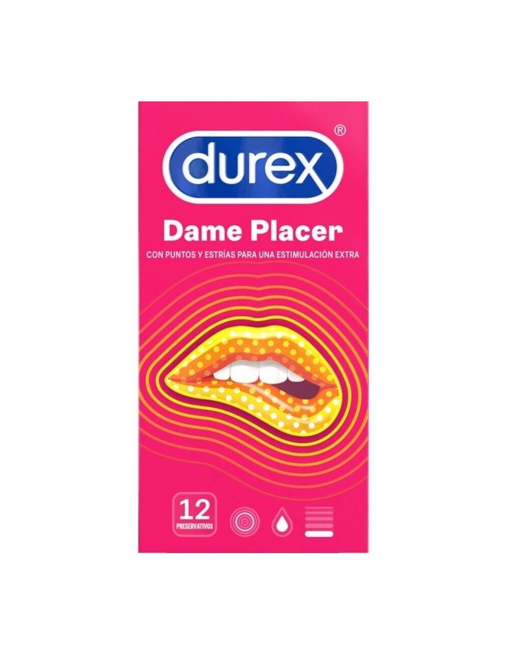 DUREX DAME PLEASURE 12 UNITES - Aphrodisiaques - Durex Condoms DUREX DAME PLEASURE 12 UNITES - Aphrodisiaques - Durex Condoms
