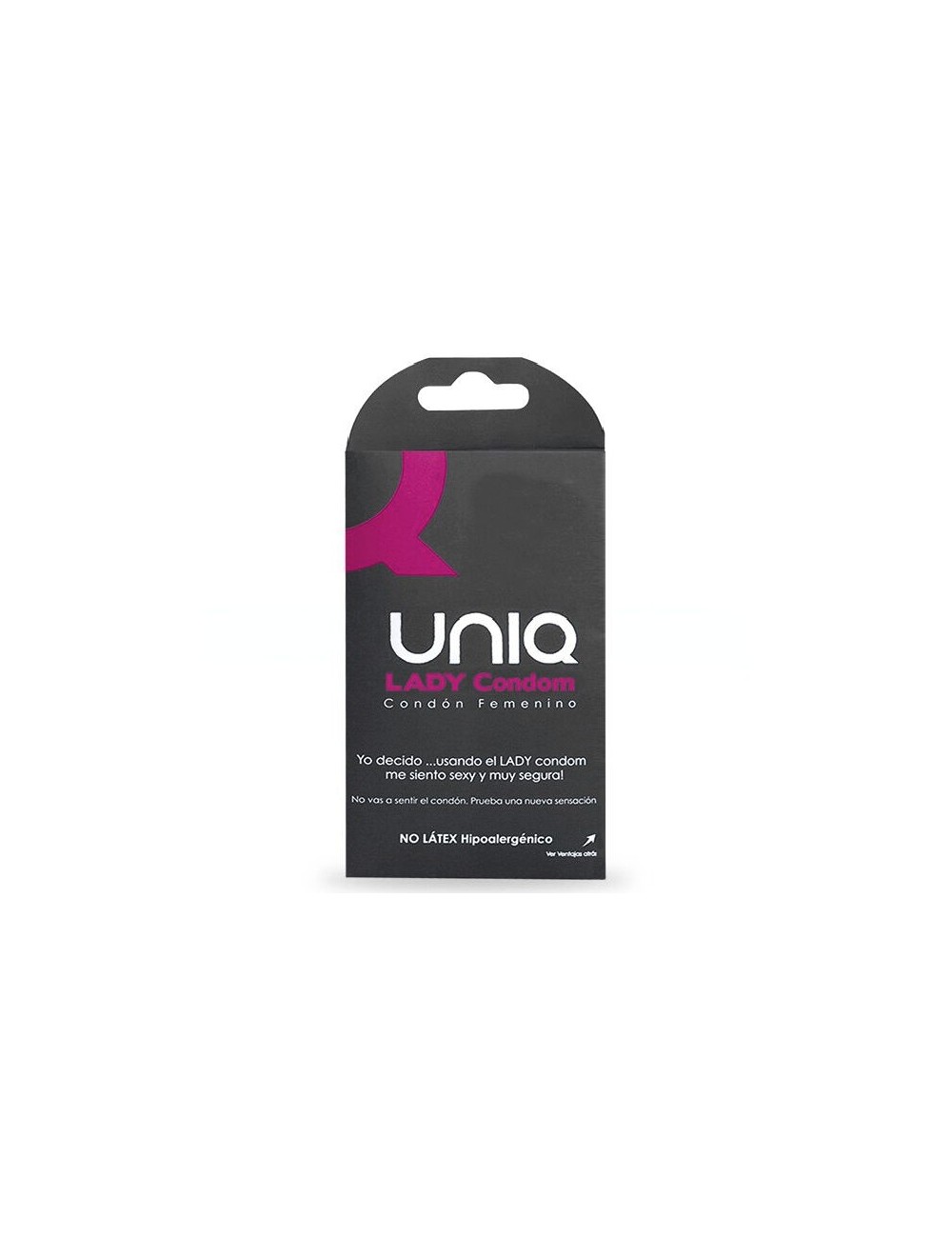 UNIQUE LADY CONDOM FRE LATEX 3 UDS - Plaisirs Intimes - Uniq