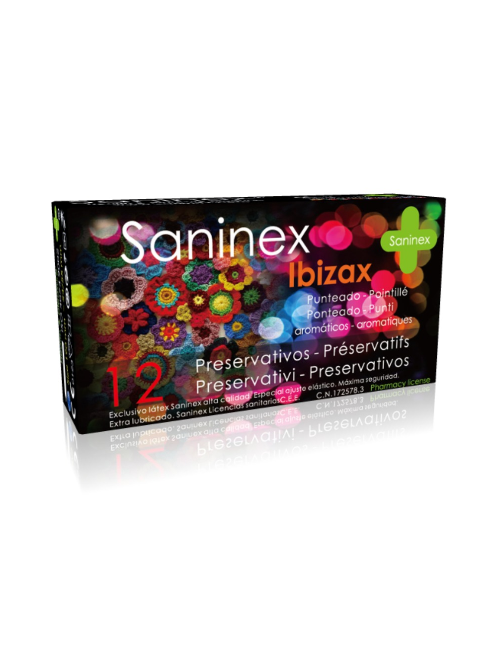 PRÀSERVATIFS SANINEX PRESERVATIFS IBIZAX 12 UNITES PRÀSERVATIFS SANINEX PRESERVATIFS IBIZAX 12 UNITES