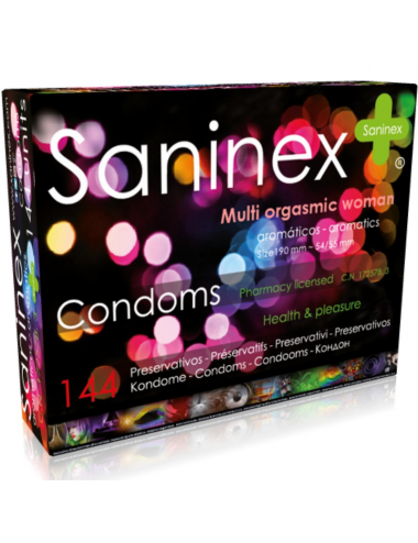 PRESERVATIFS FEMME MULTIORGASMIQUES SANINEX