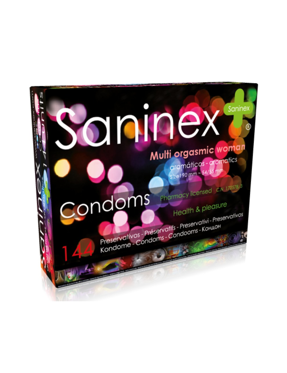 PRESERVATIFS FEMME MULTIORGASMIQUES SANINEX