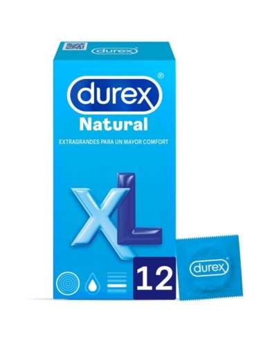 DUREX NATURAL XL 12 UNITES - Aphrodisiaques - Durex Condoms