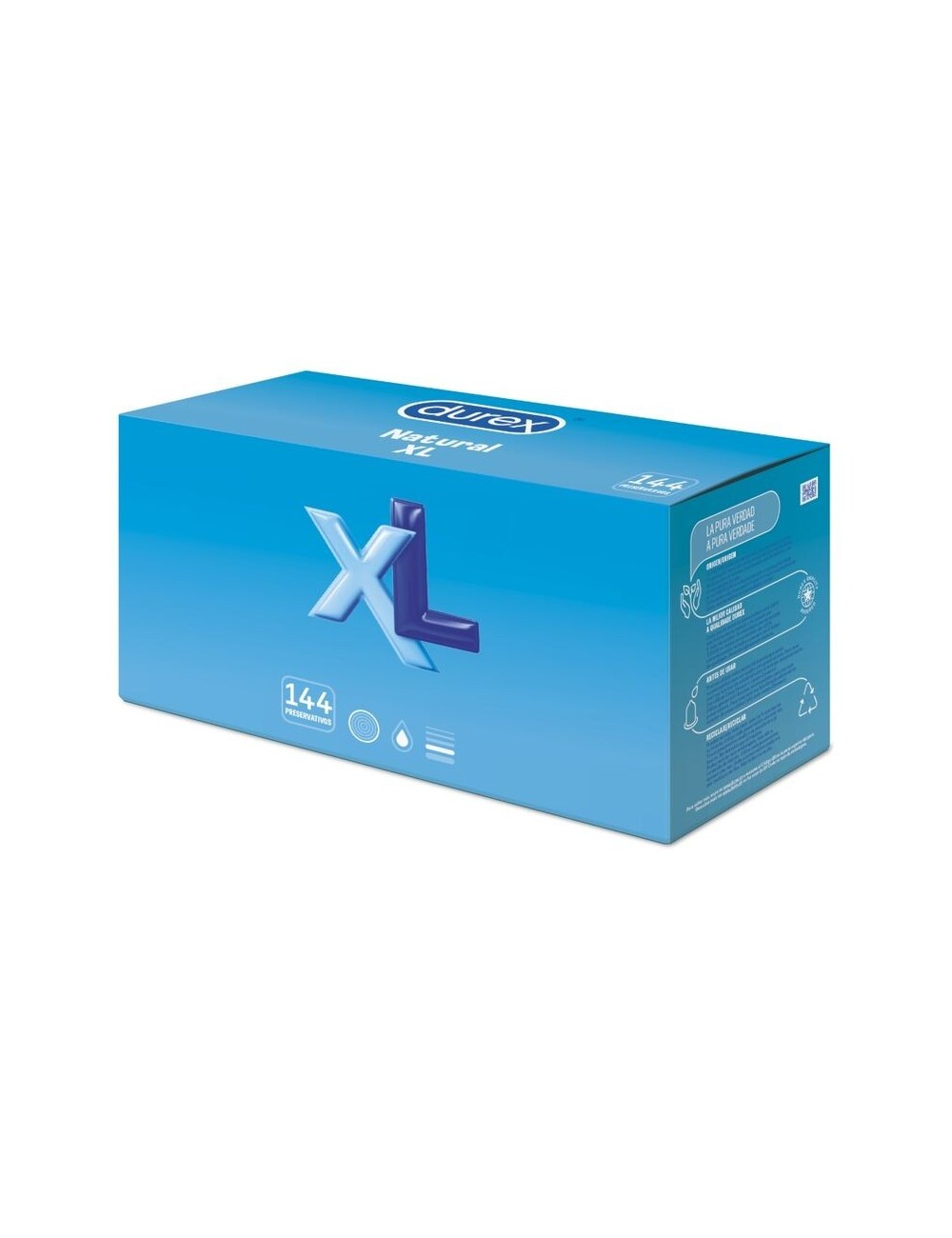 DUREX EXTRA LARGE XL 144 PIECES - Aphrodisiaques - Durex Condoms