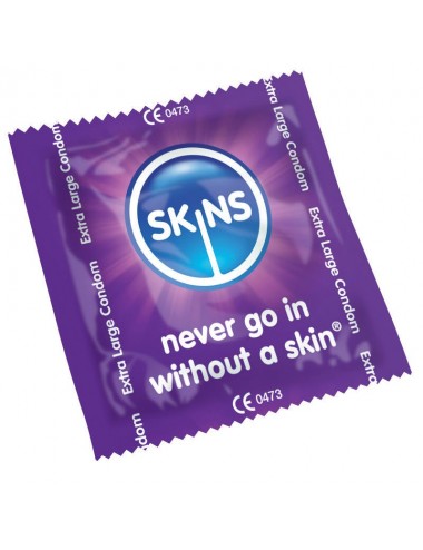 SKINS CONDOM EXTRA LARGE BAG 500 - Plaisirs Intimes - Skins