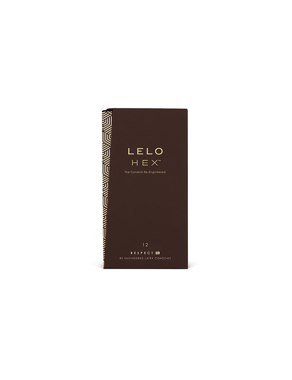 LELO HEX CONDOMS RESPECT XL 12 PACK - Plaisirs Intimes - Lelo