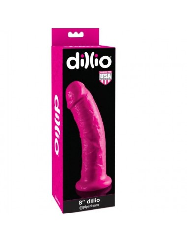 Sextoys - Godes & Plugs - DILLIO DILDO 20.32 ROSE - Dillio