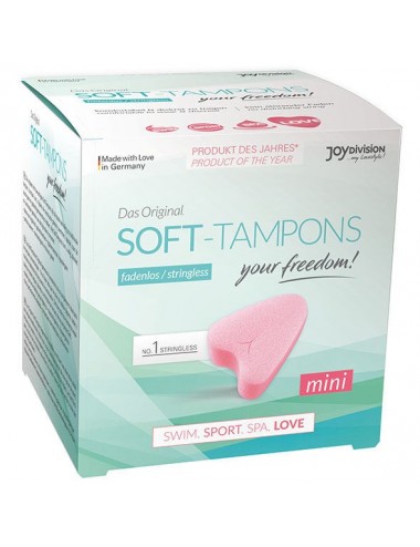 ORIGINAL SOFT-TAMPONS MINI 3 UDS - Hygiène - JOYDIVISION SOFT-TAMPONS