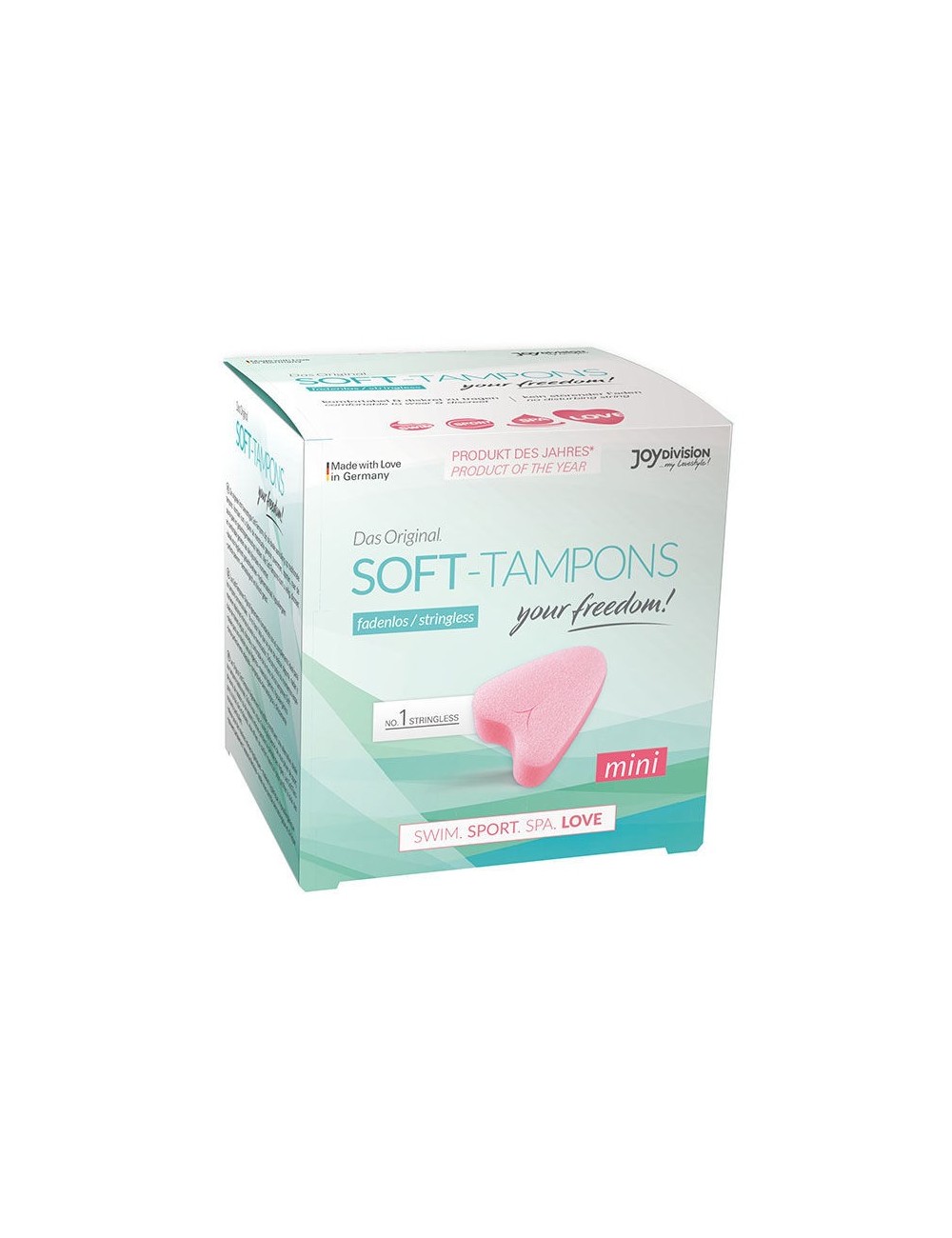 ORIGINAL SOFT-TAMPONS MINI 3 UDS - Hygiène - JOYDIVISION SOFT-TAMPONS